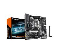 GIGABYTE B860M Eagle Plus WIFI6E Intel Core Ultra (Series 2) LGA 1851 Scheda madre, mATX, DDR5, 2X M.2, PCIe 5.0, USB-C, WIFI6E, 2.5GbE LAN, EZ-Latch