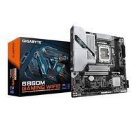 GIGABYTE B860M GAMING WIFI6 Scheda Madre - Intel Core Ultra Series CPUs, 8+1+2 Phases VRM, fino a 9066MHz DDR5, 1xPCIe 5.0 + 1xPCIe 4.0 M.2, 2.5GbE LAN, WIFI 6, USB 3.2 Gen 1