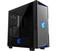 GIGABYTE CASE PC AORUS GP-AC300G - Nero - Vetro temperato - Formato ATX (GB-AC300G)