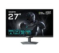 GIGABYTE G27Q2 Monitor Gaming 27” 2K QHD - 2560 x 1440, 200Hz, 1ms, 350 cd/m², Compatibile G-Sync, FreeSync Premium, HDR10,