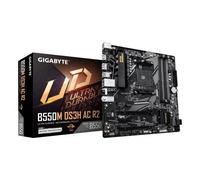 GIGABYTE B550M DS3H AC R2 Scheda madre - CPU AMD Ryzen 5000, VRM a 5+3 fasi, fino a 4733 MHz DDR4 (O.C.), 1x M.2 PCIe 4.0 + 1x