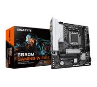 GIGABYTE B650M GAMING WIFI6E Scheda Madre - CPU AMD Ryzen Serie 9000, VRM 5+2+2 fasi, fino a 6400 MHz DDR5 (OC), 1xPCIe 4.0 M.2, LAN 2,5 GbE, WIFI 6E, USB 3.2 Gen 1