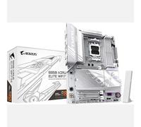 GIGABYTE B850 AORUS ELITE WIFI7 ICE Scheda Madre - CPU AMD Ryzen Serie 9000 VRM digitale 14+2+2 fasi fino a 8200MHz DDR5 (OC) 1xPCIe 5.0 + 2xPCIe 4.0 M.2 LAN 25 WIFI 7 USB 3.2 Gen 2x2