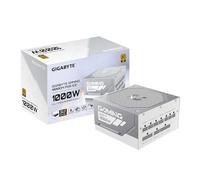 GIGABYTE GAMING 1000GM PG5 ICE Alimentatore - PCIe 5.1, 80 PLUS Gold, design completamente modulare, ventola da 135 mm, compatibile ATX 3.1, spina EU