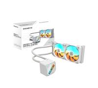 GIGABYTE GAMING 240 ICE Dissipatore a Liquido per CPU - 2x120mm Ventole ARGB, meccanismo di bloccaggio a scorrimento, DAISY-CHAIN, Compatibile con Intel LGA 1851 e AMD AM5