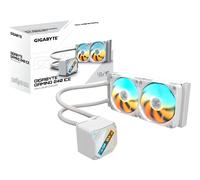 GIGABYTE GAMING 240 ICE Dissipatore a Liquido per CPU - 2x120mm Ventole ARGB, meccanismo di bloccaggio a scorrimento, DAISY-CHA NEW