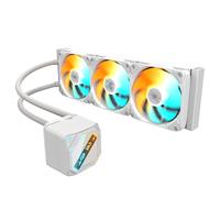 GIGABYTE GAMING 360 ICE Raffreddamento Liquido per CPU - 3x120 mm Ventole ARGB, Meccanismo di bloccaggio a scorrimento, DAISY-C NEW