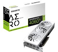 GIGABYTE GeForce RTX 4060 TI AERO OC 8GB Scheda grafica - 8GB GDDR6 18Gbps 128bit, PCI-E 4.0, 2x DisplayPort 1.4, 2x HDMI 2.1a, NVIDIA DLSS 3, Supports 4K, Ada Lovelace Arch