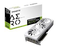 Gigabyte GeForce RTX 4070 SUPER AERO OC - Scheda grafica 2565 MHz, 12 GB GDDR6X 21000 MHz 192-bit di memoria, PCI-E 4.0, 3 DP 1.4, 1 HDMI 2.1a, NVIDIA DLSS 3.5, GV-N407SAERO OC-12GD