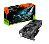 GIGABYTE GeForce RTX 4070 TI EAGLE OC 12GB Scheda grafica - 12GB DDRX6 21Gbps 192bit, PCI-E 4.0, 3 x DisplayPort 1.4, HDMI 2.1a, NVIDIA DLSS 3, Supports 4K, Ada Lovelace Arch, GV-N407TEAGLE OC-12GD