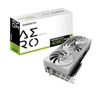 Gigabyte GeForce RTX 4080 - Scheda grafica SUPER AERO OC, 2595 MHz, 16 GB GDDR6X 23000 MHz 256-bit di memoria, PCI-E 4.0, 3 DP 1.4, 1 HDMI 2.1a, NVIDIA DLSS 3.5, GV-N408SAERO OC-16GD