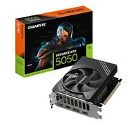 GIGABYTE GeForce RTX 5050 D6 8G Scheda Grafica - 8GB GDDR6, 128bit, PCI-E 5.0, 2572MHz Frequenza core, 2 x DP, 2 x HDMI, NVIDIA DLSS 4, GV-N5050D6-8GD - Nouvo