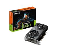 Gigabyte GeForce RTX 5050 WINDFORCE OC 8G Scheda Grafica - 8GB GDDR6, 128bit, PCI-E 5.0, 2587MHz Frequenza core, 2 x DP, 2 x HDMI, NVIDIA DLSS 4, GV-N5050WF2OC-8GD