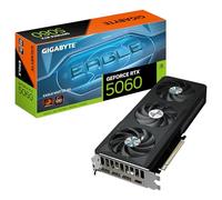 Gigabyte GeForce RTX 5060 EAGLE MAX OC 8G Scheda Grafica - 8 GB GDDR7, 128 bit, PCI-E 5.0, frequenza core 2550 MHz, 3 x DisplayPort, 1 x HDMI, NVIDIA DLSS 4, GV-N5060EAGLEMAX OC-8GD