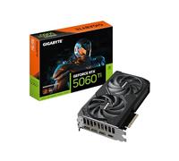 Gigabyte GeForce RTX 5060 Ti WINDFORCE OC 16G Scheda Grafica - 16 GB GDDR7, 128 bit, PCI-E 5.0, 2587 MHz Frequenza del core, 3 x DisplayPort, 1 x HDMI, GV-N506TWF2OC-16GD