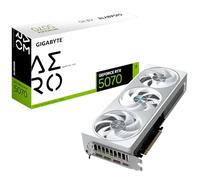 Gigabyte GeForce RTX 5070 AERO OC 12G Scheda Grafica - 12GB GDDR7, 192 bit, PCI-E 5.0, 2625 MHz Core Clock, 3 x DP 2.1a, 1 x HDMI 2.1b, NVIDIA DLSS 4, GV-N5070AERO OC-12GD
