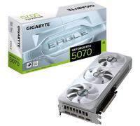 GIGABYTE GeForce RTX 5070 EAGLE OC ICE SFF 12G Scheda Grafica - 12GB GDDR7, 192 bit, PCI-E 5.0, 2587 MHz Core Clock, 3 x DP 2.1a, 1 x HDMI 2.1b, NVIDIA DLSS 4, GV-N5070EAGLEOC ICE-12GD