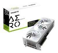GIGABYTE GeForce RTX 5070 Ti AERO OC 16G Scheda Grafica - 16GB GDDR7, 256 bit, PCI-E 5.0, 2588 MHz Core Clock, 3 x DP 2.1a, 1 x HDMI 2.1b, NVIDIA DLSS 4, GV-N507TAERO OC-16GD