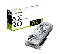 GIGABYTE GeForce RTX 5080 AERO OC SFF 16G Scheda Grafica - 16GB GDDR7 256 bit PCI-E 5.0 2730MHz Core Clock 3 x DisplayPort 1 x HDMI GV-N5080AERO OC-16GD