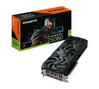 GIGABYTE GeForce RTX 5080 WINDFORCE SFF 16G Scheda Grafica - 16GB GDDR7, 256 bit, PCI-E 5.0, 2617 MHz Core Clock, 3 x DisplayPort, 1 x HDMI, GV-N5080WF3-16GD - Nouvo
