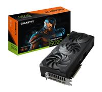 GIGABYTE GeForce RTX 5090 WINDFORCE OC 32G Scheda Grafica - 32 GB GDDR7, 512 bit, PCI-E 5.0, 2467MHz Frequenza Base, 3 x DP 2.1a, 1 x HDMI 2.1b, NVIDIA DLSS 4, GV-N5090WF3OC-32GD