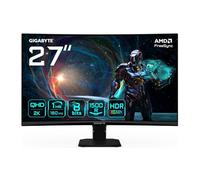 GIGABYTE GS27QCA 27" QHD Monitor Gaming Curvo - 2560 x 1440, 180Hz, 1ms, 250 cd/m², FreeSync, HDR Ready, HDMI 2.0, DisplayPort