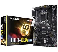Gigabyte H110-D3A H110 Express LGA 1151 (Socket H4) ATX motherboard - motherboards (DDR4-SDRAM, DIMM, 2133,2400 MHz, Dual, 32 GB, Intel)