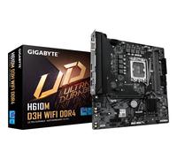 GIGABYTE H610M D3H WIFI DDR4 Scheda Madre - Compatibile con CPU Intel Core 14a generazione, VRM a 6+1+1 fasi, fino a 3200 MHz