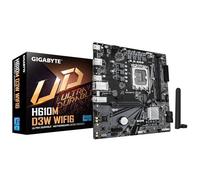 GIGABYTE H610M D3W WIFI6 Scheda Madre - Supporta CPU Intel Core di 14ª generazione, VRM a 5+1+1 fasi, fino a 5600MHz DDR4,