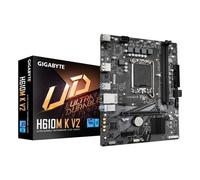GIGABYTE H610M K V2 Scheda madre - CPU Intel Core 14ª generazione, fino a 5600 MHz DDR5, 1xPCIe 3.0 M.2, LAN 1GbE, USB 3.2 Gen 1