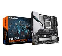 GIGABYTE H810M GAMING WIFI6 Scheda madre - CPU Intel Core Ultra (Serie 2) VRM a 4+1+2 fasi fino a 6400 MHz DDR5 1xPCIe 4.0 M.2 LAN 2.5GbE WIFI 6 USB 3.2 Gen 1