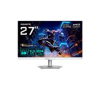 GIGABYTE M27UP ICE Monitor da gioco 27” 4K UHD - Modalità doppia (4K 160Hz o FHD 320Hz), 3840 x 2160, 1ms, 350 cd/m², FreeSync