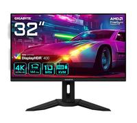 GIGABYTE M32U 31.5" Monitor da Gioco 4K UHD - 3840 x 2160, 144Hz, 1ms, 350 cd/m², FreeSync Premium Pro, Display HDR400, HDMI 2.1, Displayport 1.4