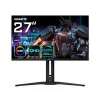 GIGABYTE Monitor da gioco AORUS FO27Q3 OLED da 27” - 2560 x 1440 (QHD), 360Hz, 0,03ms, KVM, 250 cd/m², FreeSync Premium Pro, DisplayHDR True Black 400, HDMI 2.1