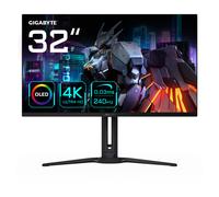 GIGABYTE Monitor da gioco AORUS FO32U2 OLED da 32” - 3840 x 2160 (UHD), 240Hz, 0,03ms, KVM, 250 cd/m², FreeSync Premium Pro, DisplayHDR True Black 400, HDMI 2.1