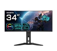Gigabyte MO34WQC 86,36cm 34Zoll Oled Gioco Schermo 3440x1440 Wqhd 250 CD/m2 175 [EEK: G]
