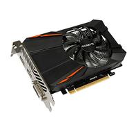 Gigabyte NVIDIA GeForce GTX 1050 D5 4 G 4 GB di memoria GDDR5 128 Bit scheda grafica PCI Express 3 HDMI/DP/DVI, GV-N105TD5-4GD, colore: nero