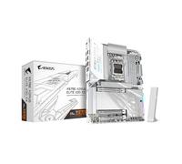 GIGABYTE Scheda madre AORUS ELITE X3D ICE AMD AM5 LGA 1718 ATX, supporta processori AMD Ryzen serie 9000/8000/7000, DDR5, fase di alimentazione 16+2+2, 4x M.2, PCIe 5.0, WiFi, 5 GbE, Plus, garanzia di