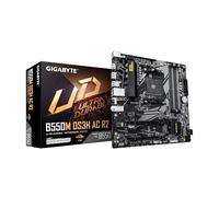 GIGABYTE Scheda madre B550M DS3H AC R2 AMD AM4, Micro-ATX, DDR4, Dual M.2, SATA 6Gb/s, WIFI5, Realtek GbE LAN, PCIe 4.0