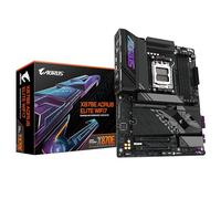 GIGABYTE X870E AORUS ELITE WIFI7 Scheda Madre - Supporta CPU AMD Ryzen 9000, 16+2+2 fasi VRM digitali, fino a 8000Hz DDR5 (OC), 3xPCIe 5.0 + 1xPCIe 4.0, Wi-Fi 7, LAN 2.5GbE, USB 4