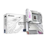 GIGABYTE Z890 AORUS ELITE X ICE Scheda Madre - Supporta CPU Intel Core Ultra (Serie 2), VRM a 16+1+2 fasi, fino 9500MHz DDR5 (OC), 1xPCIe 5.0 + 4xPCIe 4.0, Wi-Fi 7, LAN 2.5GbE, Thunderbolt 4 [Z890 A I