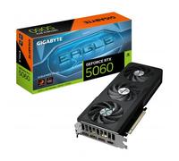 Gigabyte GeForce RTX 5060 EAGLE MAX OC 8G Scheda Grafica - 8 GB GDDR7, 128 bit, PCI-E 5.0, frequenza core 2550 MHz, 3 x DisplayPort, 1 x HDMI, NVIDIA DLSS 4, GV-N5060EAGLEMAX OC-8GD 1.0