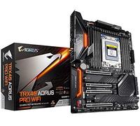 GIGABYTE TRX40 AORUS PRO WIFI (sTRX/AMD/TRX40/dissipatore di calore Fins-Array/12+2 fasi Infineon Digital VRM/3x PCIe 4.0x4 M.2/Intel WiFi 6/Intel GbE LAN/ATX/scheda madre)