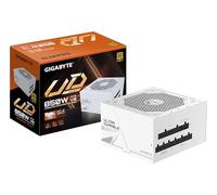 GIGABYTE UD850GM PG5 V2 ICE Alimentatore - PCIe Gen 5.1, 80 PLUS Gold, Design completamente modulare, Ventola da 120 mm, Compatibile con ATX 3.1, Spina EU