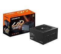 GIGABYTE Unità di alimentazione UD750GM - 750 W, certificata 80 PLUS Gold, condensatori giapponesi, completamente modulare, ATX 3.0, presa britannica