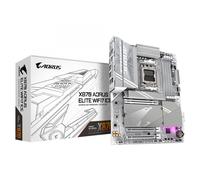 GIGABYTE X870 AORUS ELITE WIFI7 ICE Scheda Madre - Supporta CPU AMD Ryzen 9000, 16+2+2 fasi VRM digitale, fino a 8200MHz DDR5 (OC), 3xPCIe 5.0 + 1xPCIe 4.0, Wi-Fi 7, LAN 2.5GbE, USB 4