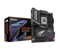 GIGABYTE X870 AORUS ELITE WIFI7 Scheda Madre - Supporta CPU AMD Ryzen 9000, 16+2+2 fasi VRM, fino a 8000MHz DDR5 (OC), 3xPCIe 5.0 + 1xPCIe 4.0, Wi-Fi 7, LAN 2.5GbE, USB 4