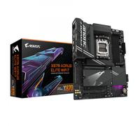 GIGABYTE X870 AORUS ELITE WIFI7 Scheda Madre - Supporta CPU AMD Ryzen 9000, 16+2+2 fasi VRM, fino a 8000MHz DDR5 (OC), 3xPCIe 5.0 + 1xPCIe 4.0, Wi-Fi 7, LAN 2.5GbE, USB 4