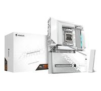 GIGABYTE X870 AORUS STEALTH ICE Scheda Madre - Supporta CPU AMD Ryzen 9000, VRM digitale a 16+2+2 fasi, fino a 8200 MHz DDR5 (OC), 2 x PCIe 5.0 + 2 x PCIe 4.0, Wi-Fi 7, LAN 5 GbE, USB 4