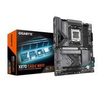 GIGABYTE X870 EAGLE WIFI7 Scheda Madre - Supporta CPU AMD Ryzen 9000, 14+2+2 fasi VRM, fino a 8000MHz DDR5 (OC), 1xPCIe 5.0 + 2xPCIe 4.0, Wi-Fi 7, LAN 2.5GbE, USB 4